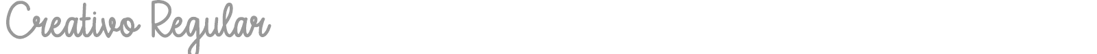 Creativo font preview